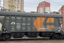 Состав с зерном проследовал в Армению транзитом через Азербайджан - ФОТО-ВИДЕО 