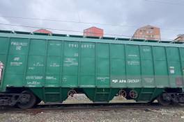 Состав с зерном проследовал в Армению транзитом через Азербайджан - ФОТО-ВИДЕО 