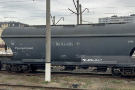 Состав с зерном проследовал в Армению транзитом через Азербайджан - ФОТО-ВИДЕО 