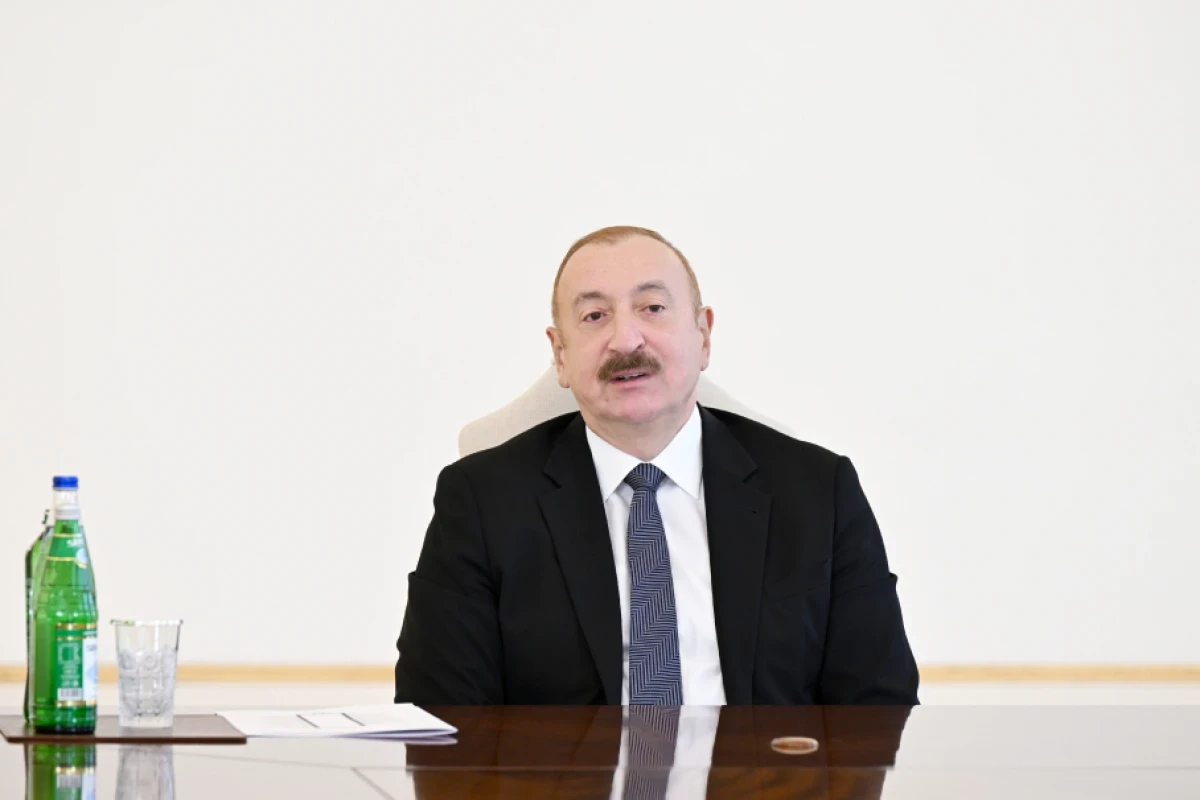 Президент Ильхам Алиев