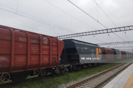 Состав с казахстанским зерном отправлен из Азербайджана в Армению - ОБНОВЛЕНО-1-ФОТО 
