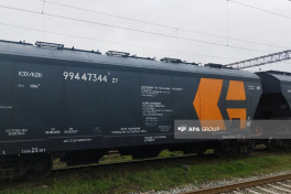 Состав с казахстанским зерном отправлен из Азербайджана в Армению - ОБНОВЛЕНО-1-ФОТО 