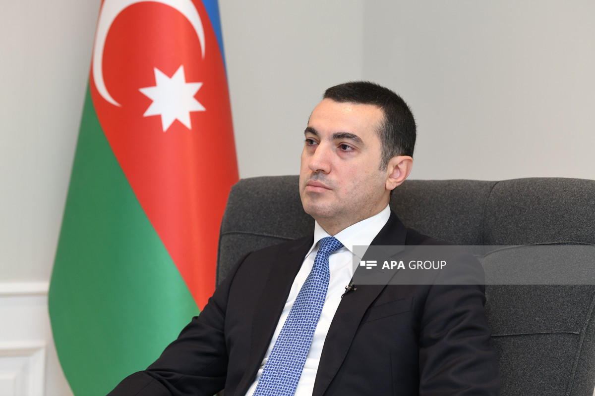 Начальник Управления пресс-службы МИД Азербайджана Айхан Гаджизаде
