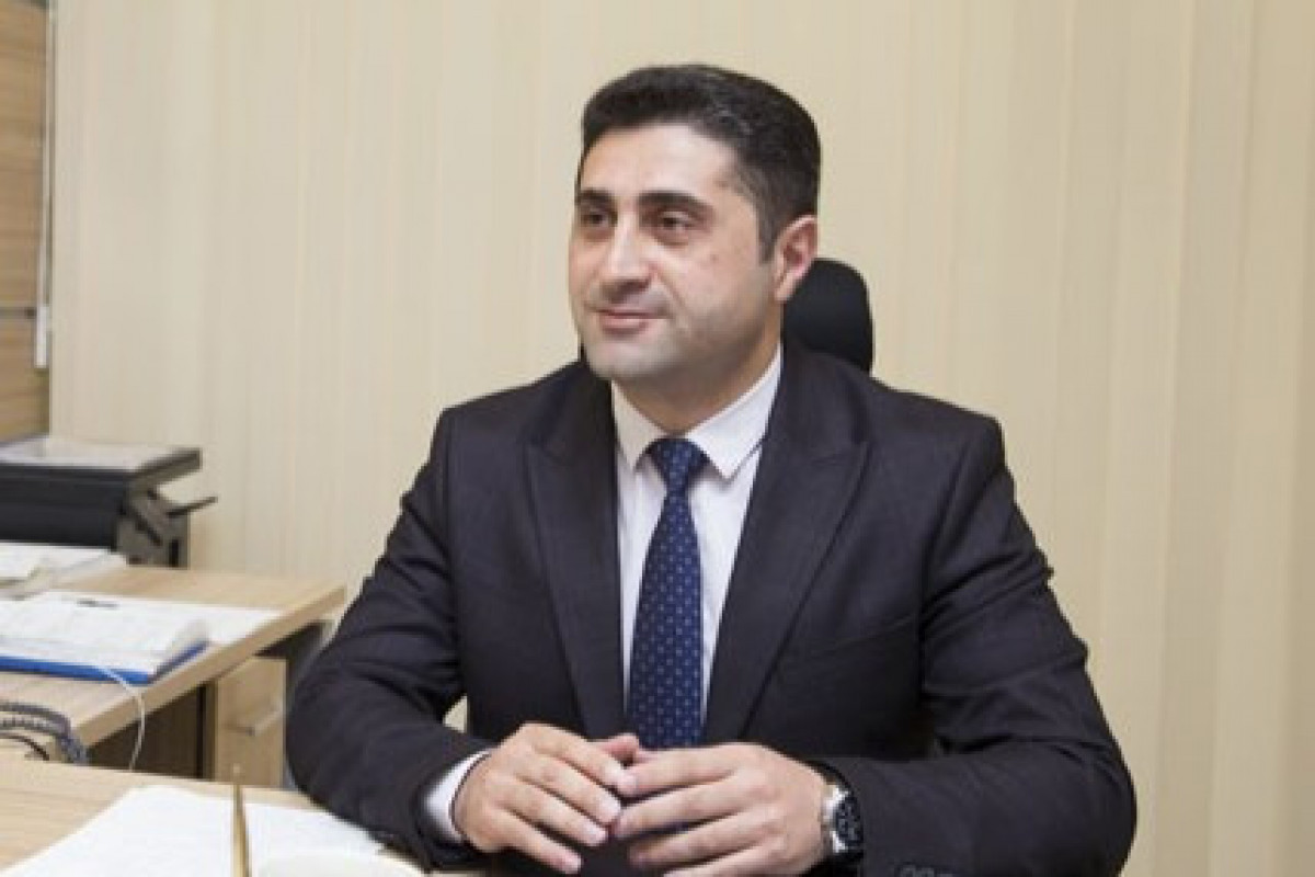 глава ИВ Гахского района Эльвин Пашаев