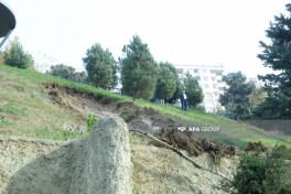 оползень в Ахмедлы