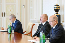 Президент Азербайджана принял делегацию компании «China Datang Corporation Ltd.»