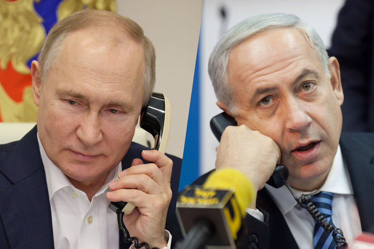 Состоялся телефонный разговор Путина и Нетаньяху