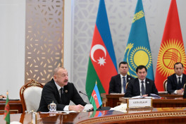 Президент Ильхам Алиев выступил на заседании 7-й Консультативной встречи глав государств Центральной Азии -ОБНОВЛЕНО-3 