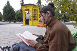 Интерактивный книжный киоск установлен в Гёйгёле по инициативе ЗАО «AzerGold»