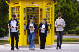 Интерактивный книжный киоск установлен в Гёйгёле по инициативе ЗАО «AzerGold»