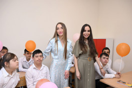 Лейла Алиева посетила школу-интернат в Лянкяране-ФОТО 