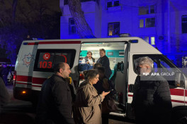 Пожар в жилом доме в Баку потушен-ОБНОВЛЕНО-1 -ФОТО 