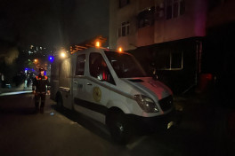 Пожар в жилом доме в Баку потушен-ОБНОВЛЕНО-1 -ФОТО 