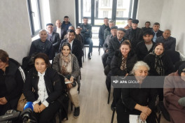 Очередная группа переселенцев прибыла в город Кяльбаджар, им вручены ключи от квартир-ФОТО -ВИДЕО -ОБНОВЛЕНО 