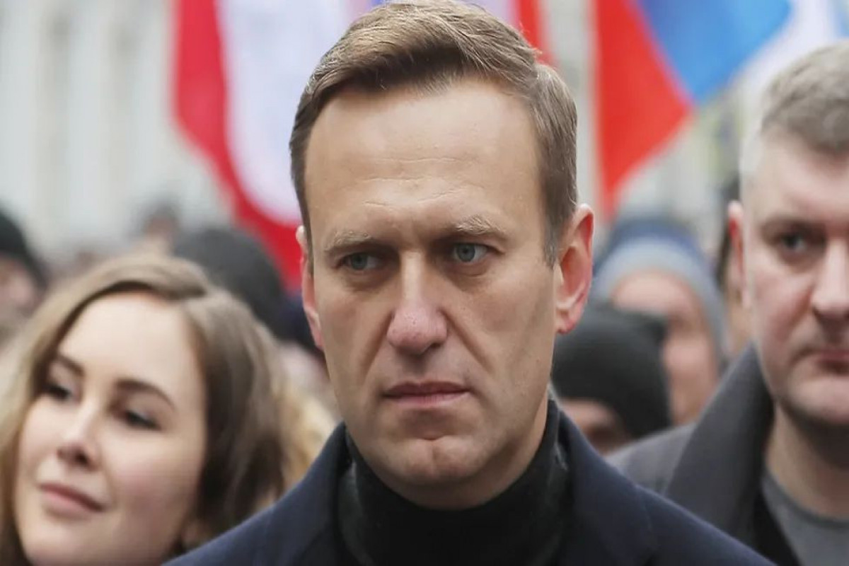 Оппозиционный политик Алексей Навальный