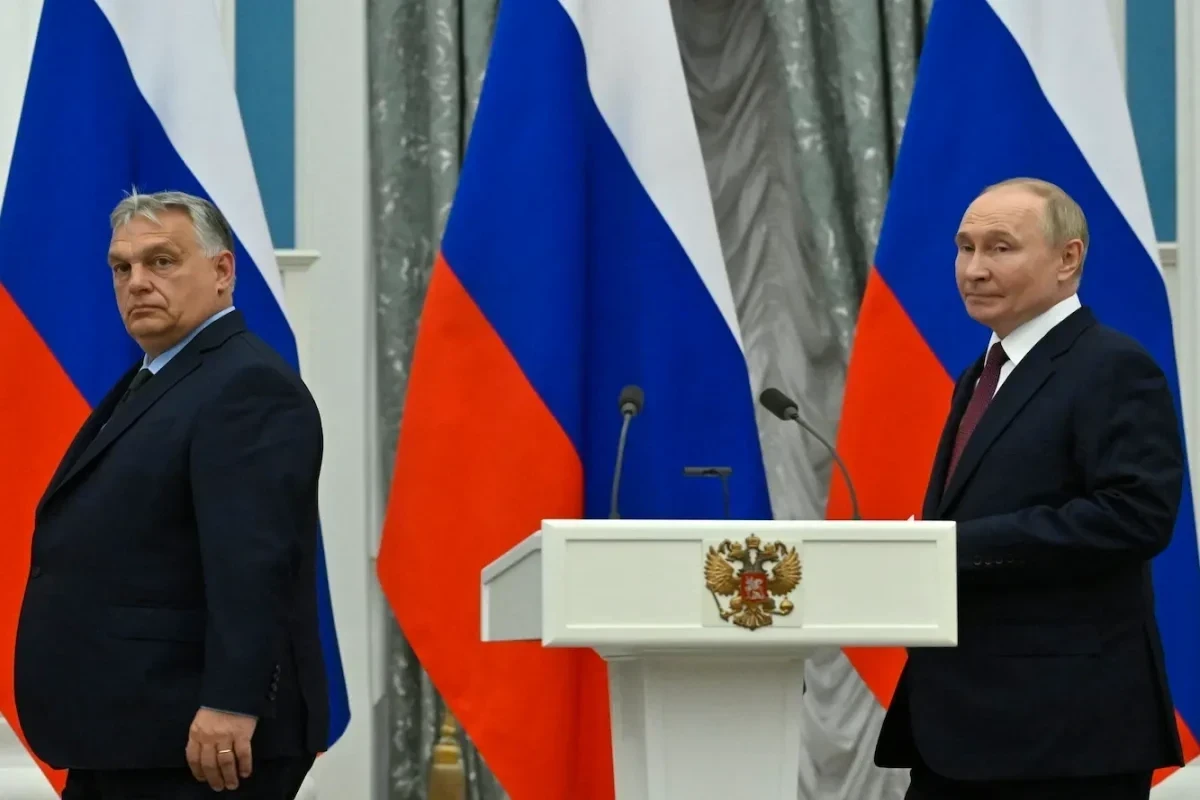 Премьер-министр Венгрии Виктор Орбан, Президент России Владимир Путин