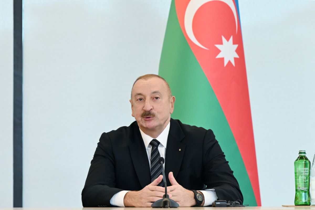 Президент Ильхам Алиев