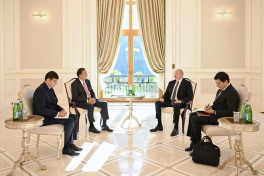 Президент Азербайджана принял в Габале генсека ОТГ