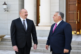 Президент Азербайджана встретился в Габале с Премьер-министром Венгрии - ОБНОВЛЕНО 