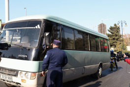 В Азербайджане  за незаконные пассажироперевозки задержаны 18 транспортных средств
