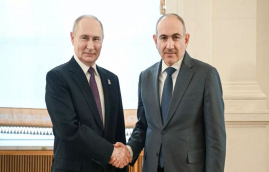 Владимир Путин, Никол Пашинян