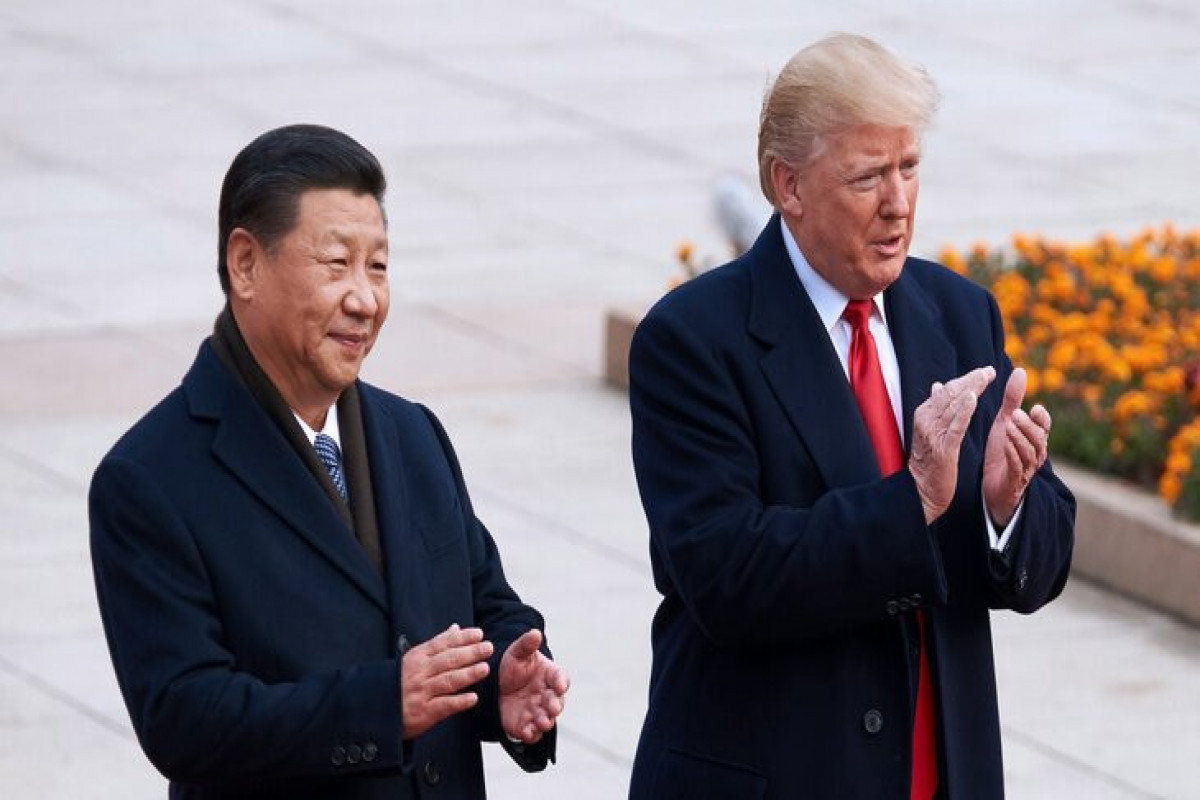 Президент США Дональд Трамп, председатель КНР Си Цзиньпин