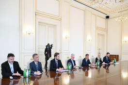 Президент Азербайджана принял делегацию парламента Хорватии-ОБНОВЛЕНО 
