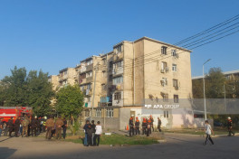 В Гяндже произошёл взрыв в жилом доме, есть пострадавшие-ФОТО 