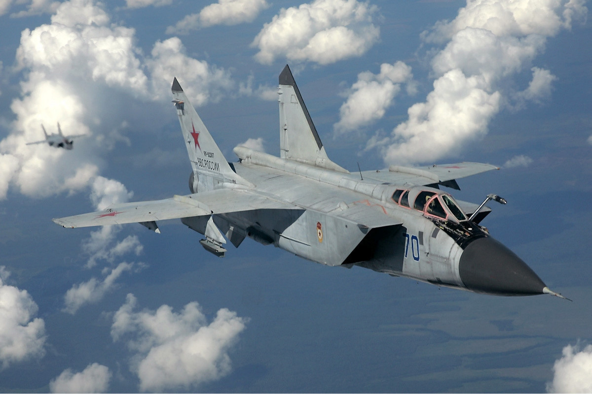 В России потерпел крушение самолет МиГ-31