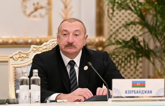 Президент Ильхам Алиев