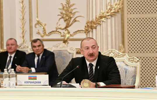 Президент Ильхам Алиев