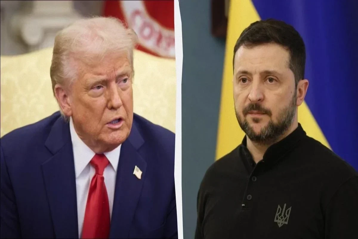 Дональд Трамп, Владимир Зеленский