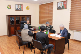 Кямаледдин Гейдаров принял граждан в городе Сальян