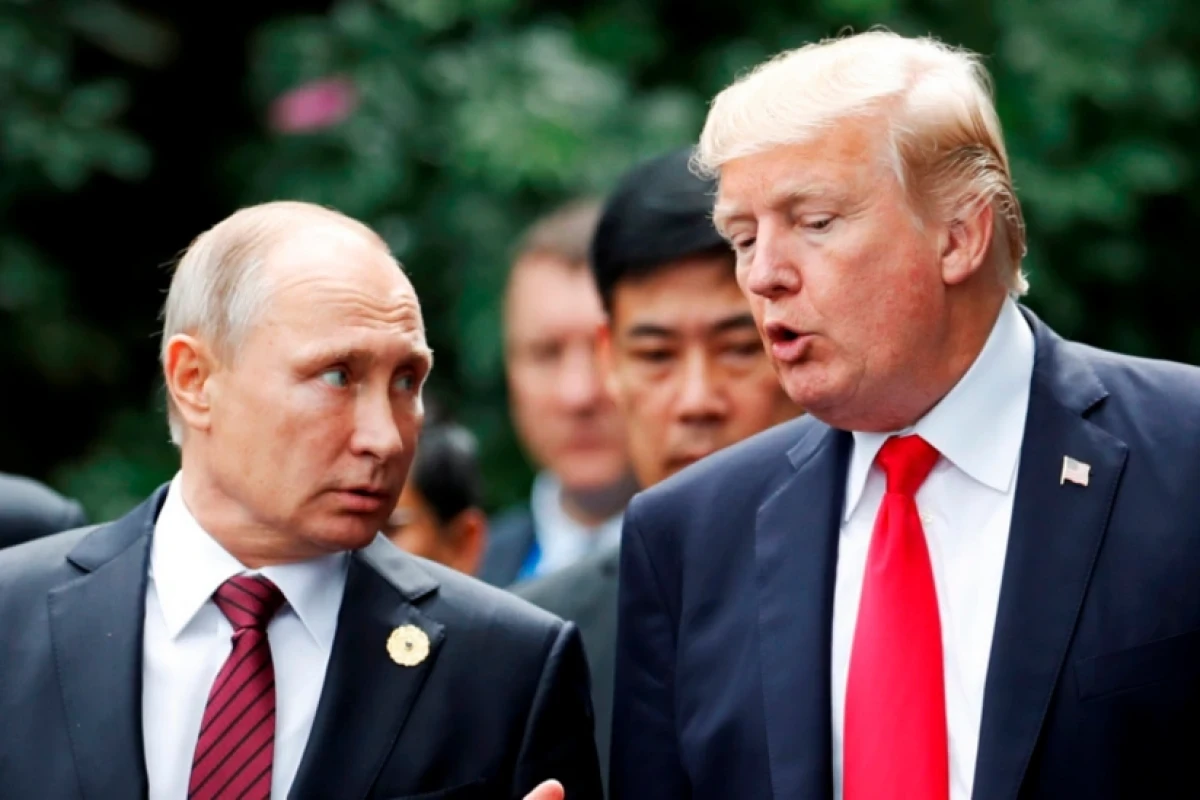 Владимир Путин, Дональд Трамп