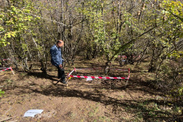 Представители Омбудсмена провели расследование на месте массового захоронения в Агдере