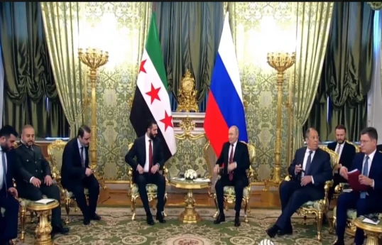 Переговоры Путина с Ахмадом аль-Шараа длились более двух часов - ОБНОВЛЕНО 