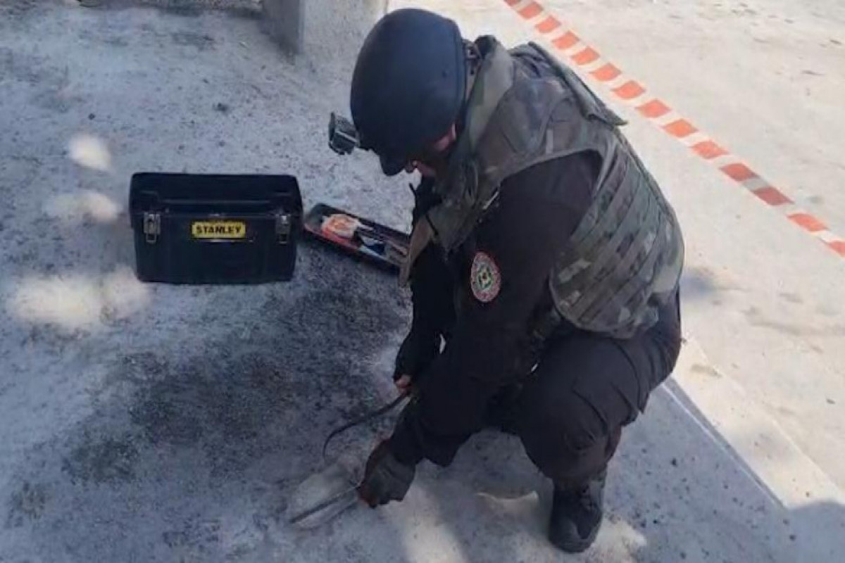 В бакинском поселке обнаружен боеприпас