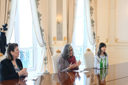 Президент Азербайджана принял исполнительного директора Программы ООН по населенным пунктам