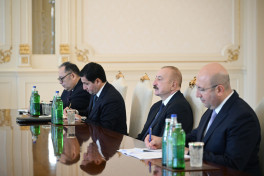 Президент Азербайджана принял исполнительного директора Программы ООН по населенным пунктам