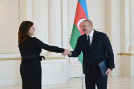 Президент Азербайджана принял верительные грамоты нового посла ЕС