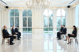 Президент Азербайджана принял верительные грамоты нового посла Франции