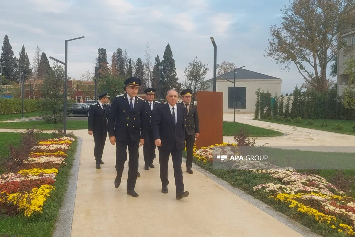 Генеральный прокурор Кямран Алиев посетил Гянджинский мемориальный комплекс-ФОТО 
