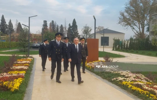 Генеральный прокурор Кямран Алиев посетил Гянджинский мемориальный комплекс-ФОТО 
