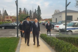 Генеральный прокурор Кямран Алиев посетил Гянджинский мемориальный комплекс-ФОТО 