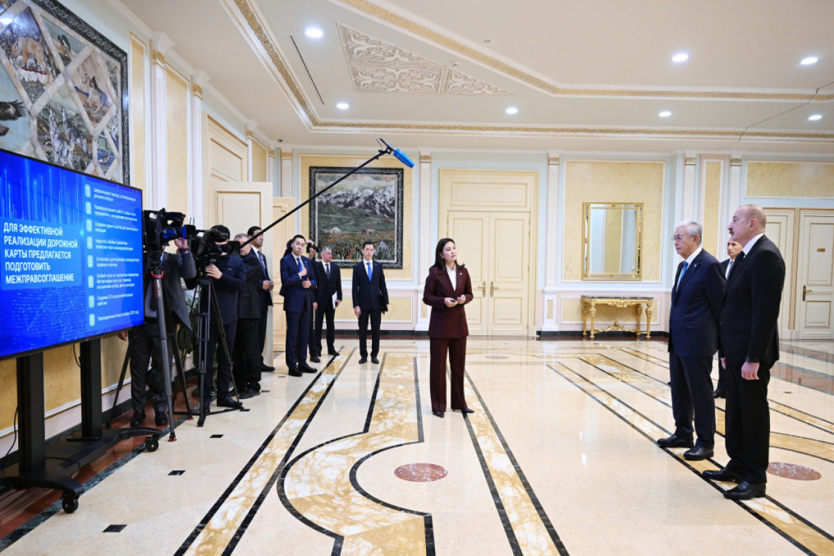 В Астане представлен совместный проект «Развитие Среднего коридора»