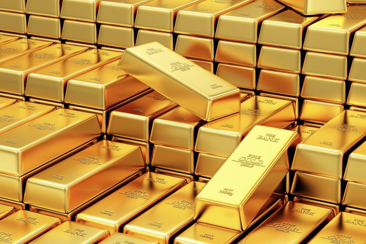 Стоимость золота опустилась ниже $4 100