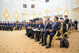 Президенты Азербайджана и Казахстана выступили с заявлениями для прессы