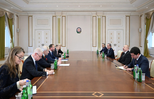 Президент Азербайджана принял главу МИД Эстонии