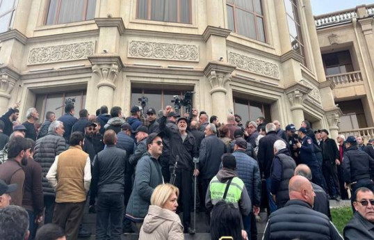 В Гюмри задержаны 37 человек за участие в акции протеста