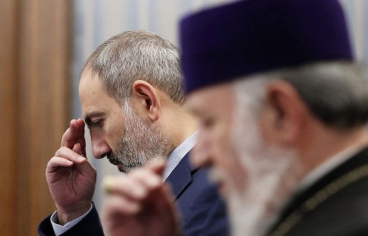 Пашинян обвинил II Гарегина и группу лиц в захвате церкви